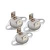 KSD302 16A 250V Ceramic Temperature Switch/Thermostat, 40–180°C, Normally Open, 45°C view 4