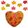 Autumn Leaves Decor, 400 Artificial Leaves, 8 Color Mix view 1