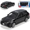 alles-meine.de GmbH Porsche Cayenne Turbo Black 1st Generation 2002–2010 1:43 Bburago Model Car with Personalized License Plate view 1