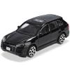 alles-meine.de GmbH Porsche Cayenne Turbo Black 1st Generation 2002–2010 1:43 Bburago Model Car with Personalized License Plate view 3
