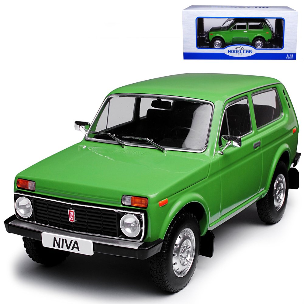 Generic Lada Niva Green from 1976, 1:18 Model Car Group Model Car