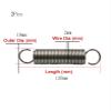 OUUOYSD Double-Hook Extension Springs, 2-Pack, Spring Steel, 2 mm, 1020 mm OD, 50300 mm Length (2 x 19 x 130 mm) view 2