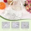 BORISCA 110 Pack 13x18 cm White Organza Bags view 3