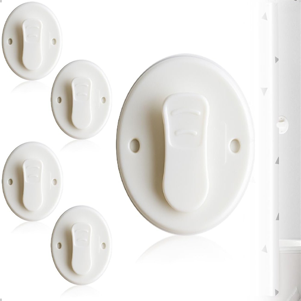 AOYEGIC 4-Pack Shower Curtain Clips