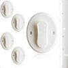 AOYEGIC 4-Pack Shower Curtain Clips view 1