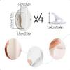 AOYEGIC 4-Pack Shower Curtain Clips view 2