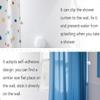 AOYEGIC 4-Pack Shower Curtain Clips view 3
