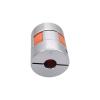 Flexible Jaw Coupling, D25 x L30 mm, 6.35–12 mm Bore, for Stepper Motors, Clamp Extension 12–12.7 mm view 1