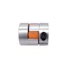 Flexible Jaw Coupling, D25 x L30 mm, 6.35–12 mm Bore, for Stepper Motors, Clamp Extension 12–12.7 mm view 2
