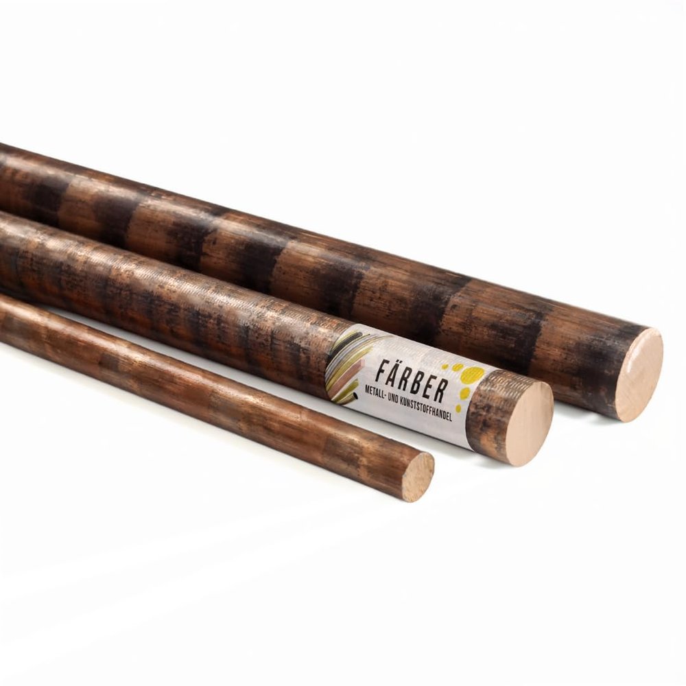 Frber CuSn12 Tin Bronze Round Bar, 127 mm Diameter x 25 mm