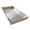 Stainless Steel Drip Tray for RVs, Greenhouses, and Outdoor AC Units, 120 x 40 cm view 1