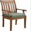 Square Chair Cushion with Ties, 48 x 48 x 3 cm, Color 2 view 1