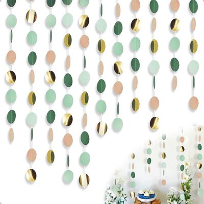 Emezddo 3-Pack Round Garland