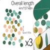 Emezddo 3-Pack Round Garland view 2