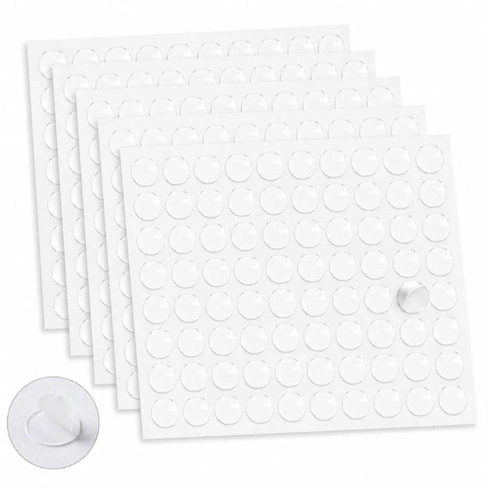 350 Double-Sided Adhesive Dots - Transparent 20mm