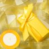 qingmeng Yellow Satin Ribbon, 44m Gift Ribbon, 20mm view 3