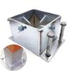 Square Stainless Steel Post Base with Hardware view 2