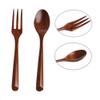 Wooden Salad Serving Utensil Set view 3