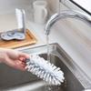 Water Bottle Cleaning Brushes, 2-Piece, 360-Degree Glass and Cup Cleaner with Suction Cups, Bar and Kitchen Cleaning Tool view 3