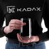 KADAX 16.2 oz Ribbed Long Drink Glasses, Set of 8, Mia view 3