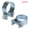 135-Piece Fuel Injection Hose Clamp Set, Galvanized Steel, 8–18 mm view 4
