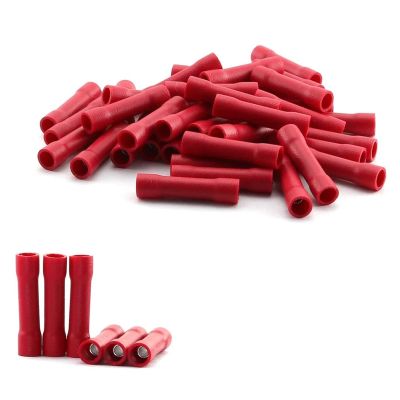 100-Piece Insulated Butt Splice Crimp Connector Set