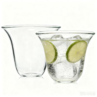 Set of 2 Drinking Glasses 280 ml