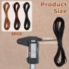 3 Rolls 10m x 3mm Leather Cord view 2