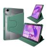idudao Case for Lenovo Idea Tab 11-inch TB336FU, 360° Rotating Cover with Stylus Holder, Dark Green view 1