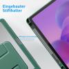 idudao Case for Lenovo Idea Tab 11-inch TB336FU, 360° Rotating Cover with Stylus Holder, Dark Green view 3