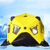 Ice Fishing Shelter Tent for 3–4 People, Warm Cotton Winter Tent with 2 Doors and 4 Windows view 4