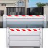 Flood Protection Barrier 245 x 100 cm, Aluminum, Reusable view 1