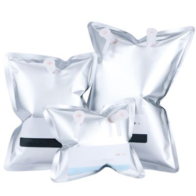 Aluminum Foil Gas Sampling Bags, 10-Pack, 0.5–15 L, Lightproof, 4 L Single Valve