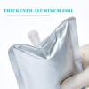 Aluminum Foil Gas Sampling Bags, 10-Pack, 0.5–15 L, Lightproof, 4 L Single Valve view 4