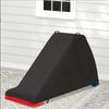 Outdoor Slide Cover for Kids, Waterproof, Dustproof, UV-Resistant, Black, 600D Oxford Fabric view 3