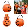 Halloween Pumpkin Candy Bucket view 3