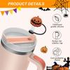 UZYXC 6-Pack Halloween Straw Covers for Stanley Cup view 3
