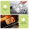 Misichao Snack Containers with 2 Compartments and Lid, Reusable Spice Containers, Dip Sauce Holders, Small Food Containers for Work, School, Travel, 2 Pack view 4