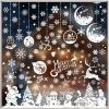 462 Christmas Window Stickers - Reusable view 1