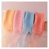 WENH New Candy-Colored Ribbon with Dotted Fishtail Edge for Handmade Hair Bows, 28 m, Watermelon Red view 4