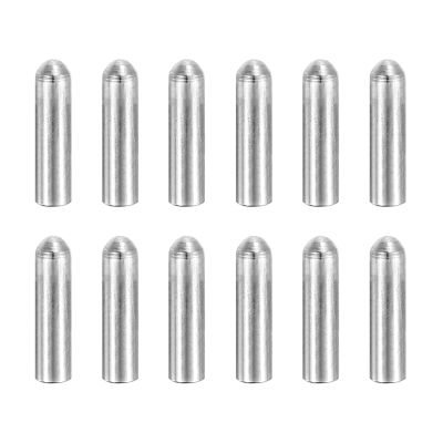 sourcing map 30-Piece 304 Stainless Steel Dowel Pins, 3 x 8 mm