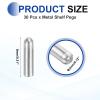 sourcing map 30-Piece 304 Stainless Steel Dowel Pins, 3 x 8 mm view 2