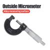 Micrometer, Outside Diameter 0–25 mm, Metric, Carbide Gauge Standard, Caliper Measuring Tool, Gauge (75–100 mm Outside) view 3