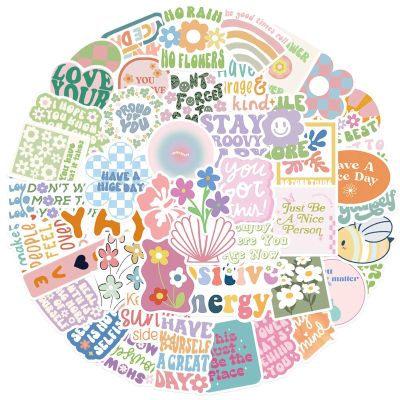 100 Vintage Stickers - Waterproof Vinyl for Laptops & More