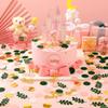 YAPKOLV 100-Piece Rose Gold Birthday Table Set view 4