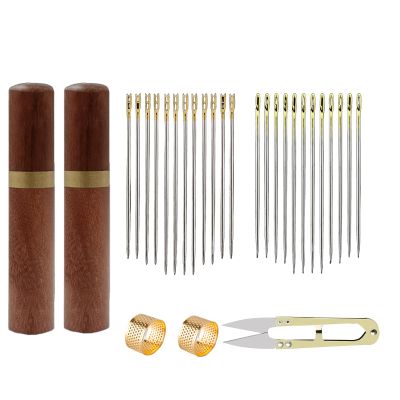 Self-Threading Needles Set - 75 Pieces