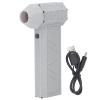 ViaGasaFamido Compressed Air Duster Mini Blower Fan, 120,000 RPM, Cordless Electric Jet Dryer for Computer Keyboards, Home, Outdoors, and Cars (White) view 1