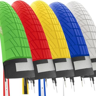 Red 20 x 1.75 (47-406) Bicycle Tire with Black Inner Tube