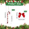 12-Pack Christmas Candy Cane Ornaments view 2