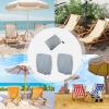 Waterproof Covers for Folding Chairs, 2-Pack view 4